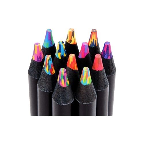 12 Rainbow Colored Pencils